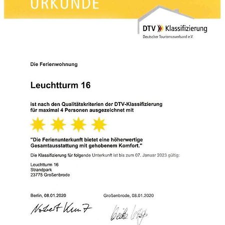 Apartment Leuchtturm 16 Großenbrode Exterior foto